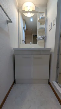 独立洗面台付き♪