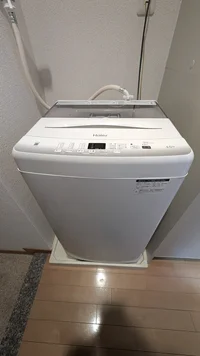 洗濯機も完備♪