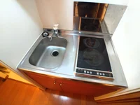 一人暮らしにピッタリの機能的なシンク