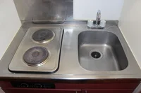 ２口電気コンロ