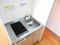 コンパクトなキッチン