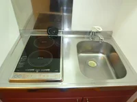 2口電気コンロ