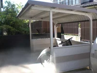 屋根付き駐輪場あり