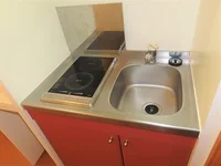 2口の電気コンロまたはIHコンロとなります