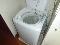 全自動洗濯機付。