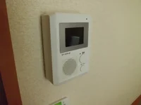 モニターホン。来客の姿を確認できます。