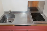 ２口電気コンロ