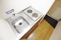 ２口式の電気コンロです。