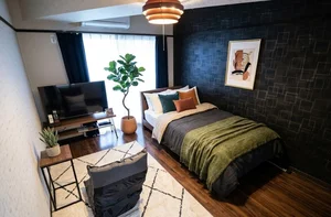 伊賀屋駅のマンスリーマンション・ウィークリーマンション「Kマンスリー佐賀駅南口前（愛敬通り前） 505・1LDK-【角部屋】(No.1001483)」メイン画像