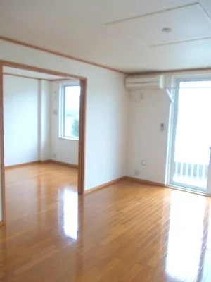 四ツ小屋駅（秋田県）のマンスリーマンション・ウィークリーマンション「ガーデン・プレイスＡ 103・洋室(No.1018478)」メイン画像
