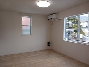 札幌市厚別区のマンスリーマンション・ウィークリーマンション「ニュー青雲Ⅲ 102・洋室(No.1019385)」メイン画像