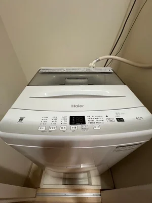 洗濯機も完備♪