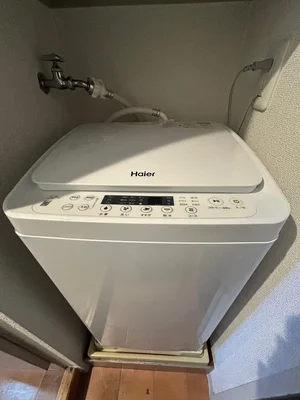 洗濯機も完備♪