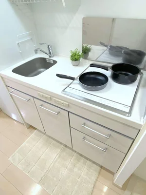 2口IHコンロでお料理好きにも♪