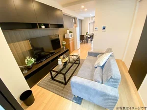 東京都の家具家電付きマンスリーマンション「ユニオンマンスリー新富町LuxuryⅠ 601 1LDK・ダブル(No.1046276)」メイン画像