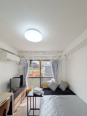 大阪府のマンスリーマンション・ウィークリーマンション「｜駅近×静音｜業界最安値級｜家具家電一式｜セミダブルベッド｜【BraTTo千林エルメス】(No.1046281)」メイン画像