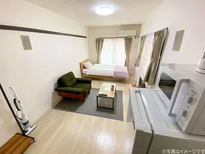 東京都の家具家電付きマンスリーマンション「ユニオンマンスリー西馬込４ 207 1R・シングル(No.1053916)」メイン画像