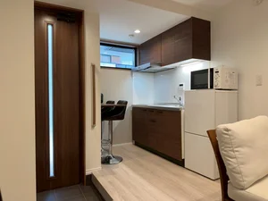 居室からお料理風景が見えます♪カップルにもいいですよね♪