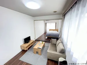 大田区の家具家電付きマンスリーマンション「ユニオンマンスリー雪が谷４ 508 1K・ダブル(No.1059199)」メイン画像
