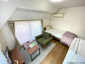 東京都の家具家電付きマンスリーマンション「ユニオンマンスリー馬込１ 402 1R・シングル(No.1059403)」メイン画像