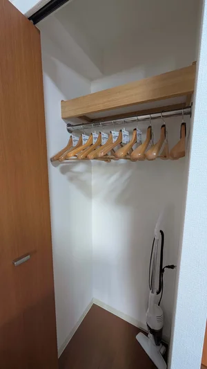 クローゼットも収納力たっぷり♪