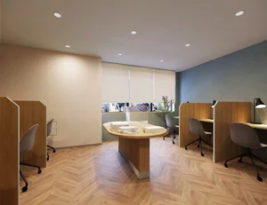 静かに勉強や作業に集中できるワーキングスペースも設置します。