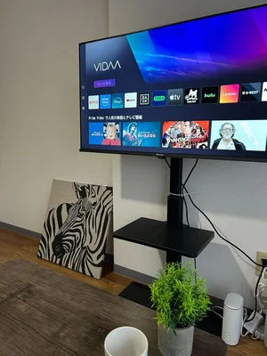 スマートテレビでYouTubeなども視聴可能です！