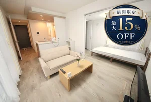 のマンスリーマンション・ウィークリーマンション「【新築】JR千歳駅徒歩約10分！1LDK　アルファスクエア栄町3丁目Ⅰ 201・1LDK(No.1072091)」メイン画像