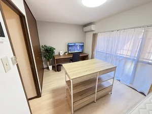 愛知県のマンスリーマンション・ウィークリーマンション「アルDEスリー蟹江 103・1K(No.1075228)」メイン画像