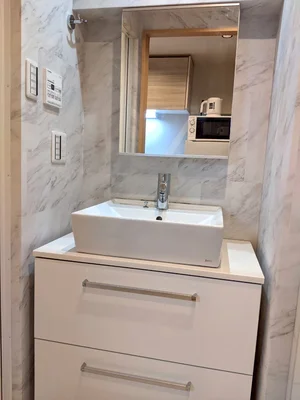 独立洗面台付き♪