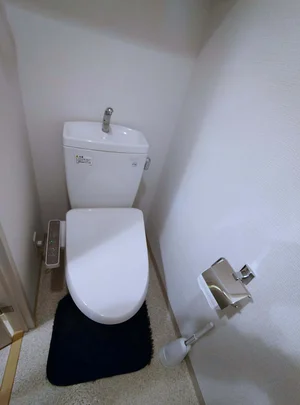 ウォシュレット付き♪便座もあったかいですよ！