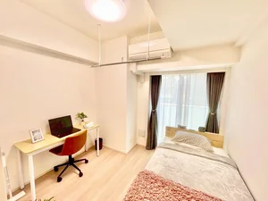 のマンスリーマンション・ウィークリーマンション「【名古屋市中区/東別院駅徒歩4分/無料Wi-Fi/バストイレ別/オートロック/エレベーター】ディアレイシャス東別院 403・1K(No.1093587)」メイン画像