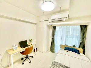 のマンスリーマンション・ウィークリーマンション「【名古屋市中区/大須観音駅徒歩3分/無料Wi-Fi/角部屋/バストイレ別/オートロック】ディアレイシャス大須観音Ⅲ 401・1K(No.1093589)」メイン画像