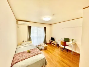 高畑駅（愛知県）のマンスリーマンション・ウィークリーマンション「【名古屋市中川区/東山線高畑駅/駐車場/角部屋/バストイレ別/洋室8.4帖】へーベルエスパスＶ B棟 201・1K(No.1100151)」メイン画像