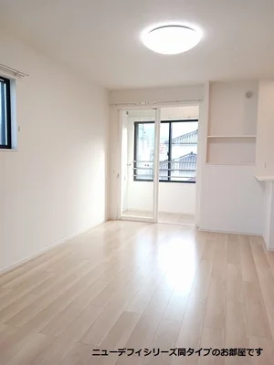 太田市のマンスリーマンション・ウィークリーマンション「クルールＤ 205・洋室(No.1100233)」メイン画像