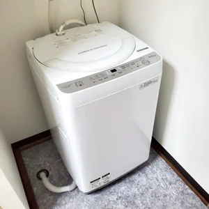 洗濯機完備♪