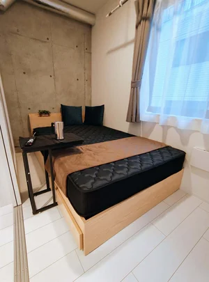 ふかふかなセミダブルベッド♪