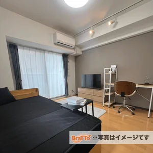 のマンスリーマンション・ウィークリーマンション「【大阪駅徒歩圏内 | セミダブル | ウォシュレット |Wi-Fi無料 】BraTTo梅田ガーデン 102・Bタイプ(No.1112071)」メイン画像