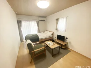 千葉県のマンスリーマンション・ウィークリーマンション「ユニオンマンスリー千葉駅レリシア１ 103 1K・セミダブル(No.1112691)」メイン画像