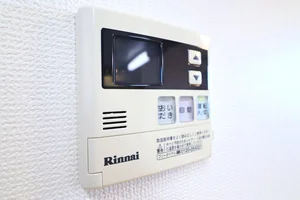 給湯スイッチあり お湯を使用する際には必ずONに!