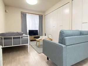 滋賀県の株式会社エム・ジェイホームのマンスリーマンション・ウィークリーマンション「■JR琵琶湖線守山駅/駐車場有/滋賀県立総合病院徒歩1分【MJM加賀ハイツ】 201・1DK(No.1122072)」メイン画像