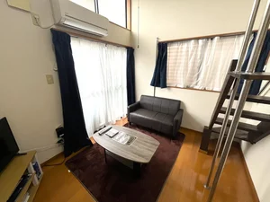 長崎県の株式会社第百不動産のマンスリーマンション・ウィークリーマンション「stay＠岡町★平和公園すぐそばでアクセス良好★ロフト付きで快適(*'▽') 103・1R＋ロフト(No.1126151)」メイン画像
