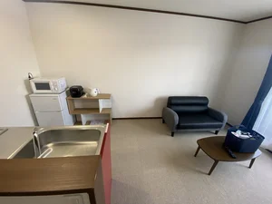 早岐駅（長崎県）のマンスリーマンション・ウィークリーマンション「stay＠早苗R★駐車場利用可(有料)★早岐駅側(^^♪オートロック・インターネット無料です(*´艸`*) 202・１LDK(No.1128169)」メイン画像