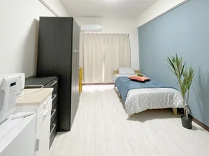 山口県のマンスリーマンション・ウィークリーマンション「きららマンスリー湯田温泉東 1R-507(No.1129405)」メイン画像