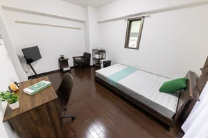 のマンスリーマンション・ウィークリーマンション「SステイER中之島WEST野田【禁煙ルーム・セミダブルベッド】 505(No.1130989)」メイン画像