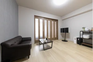 のマンスリーマンション・ウィークリーマンション「Sステイ江坂東Halu阪急吹田【禁煙ルーム・Wi-Fi無料・１LDK・ダブルベッド】 205(No.1131009)」メイン画像