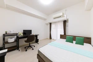 のマンスリーマンション・ウィークリーマンション「SステイCB天満橋・北浜【禁煙ルーム・Wi-Fi無料・ダブルベッド】 (No.1131436)」メイン画像