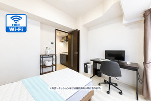 のマンスリーマンション・ウィークリーマンション「📣お値引き🈹キャンペーン✨Wi-Fi🛜無料✨禁煙🚭SステイEC梅田北Ⅱゼニス福島(No.1131437)」メイン画像