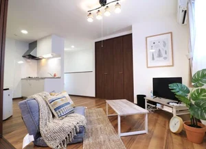 海南市のマンスリーマンション・ウィークリーマンション「Kマンスリー 黒江の町並み南（海南駅北西） B201・1LDK-【中部屋】(No.1134504)」メイン画像