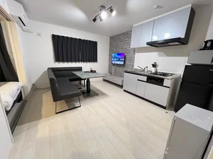 福岡県のマンスリーマンション・ウィークリーマンション「人気リゾート地「糸島」＊糸島高校前駅から徒歩3分＊都会の喧騒を離れて、自然の中でリフレッシュ 103・1LDK(No.1140684)」メイン画像